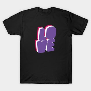 Pink Purple Love T-Shirt